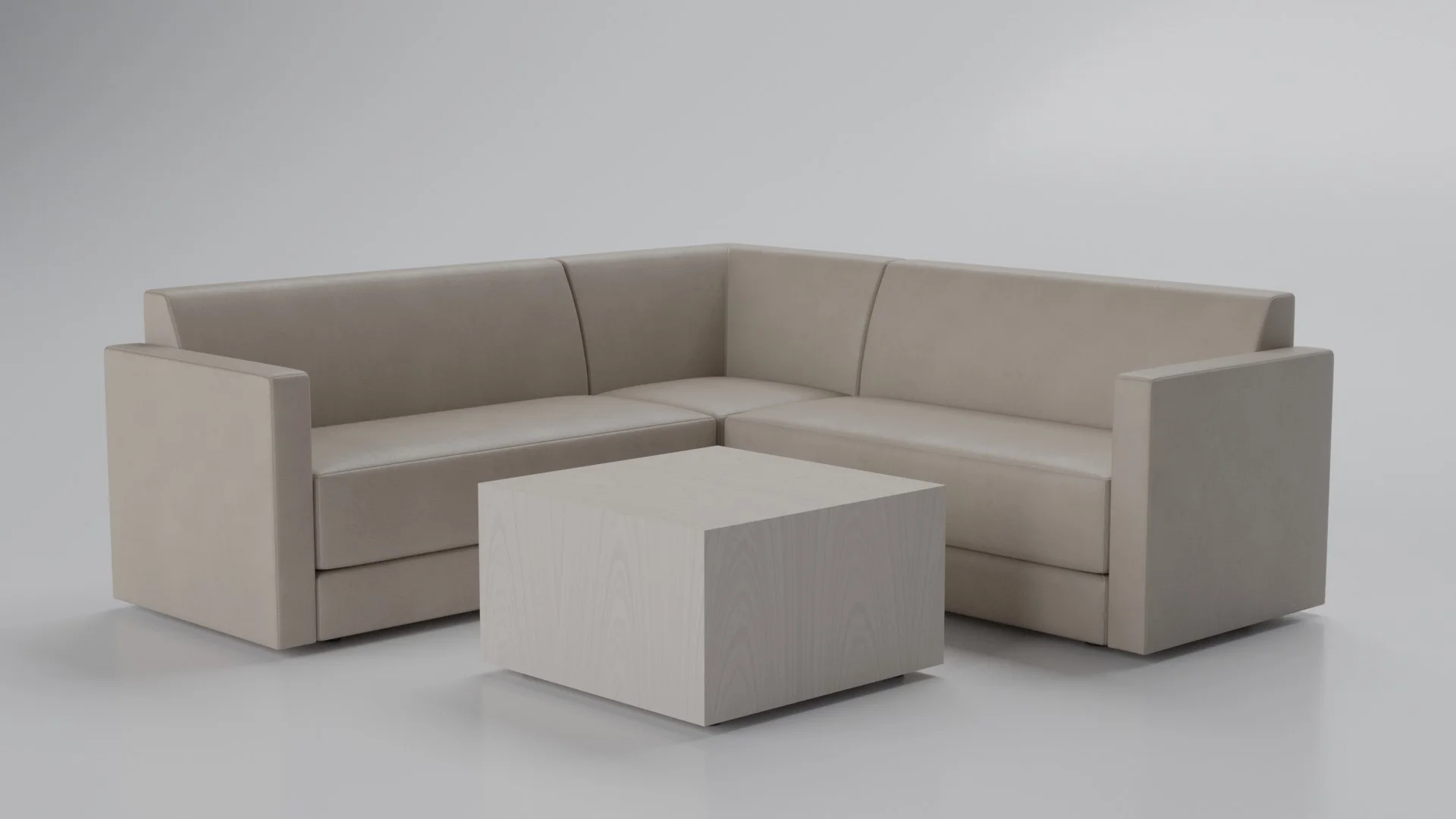 Commercial modular seating from the AA1 108 collection by Cria Furniture